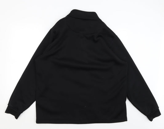 Alexandra Mens Black   Full Zip Jumper Size XL