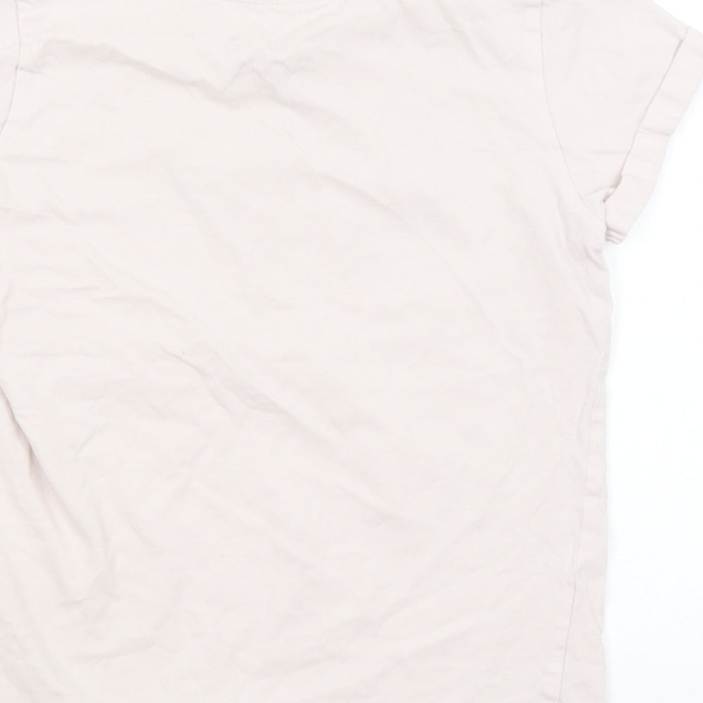 Primark Girls Pink   Basic T-Shirt Size 9-10 Years  - Love