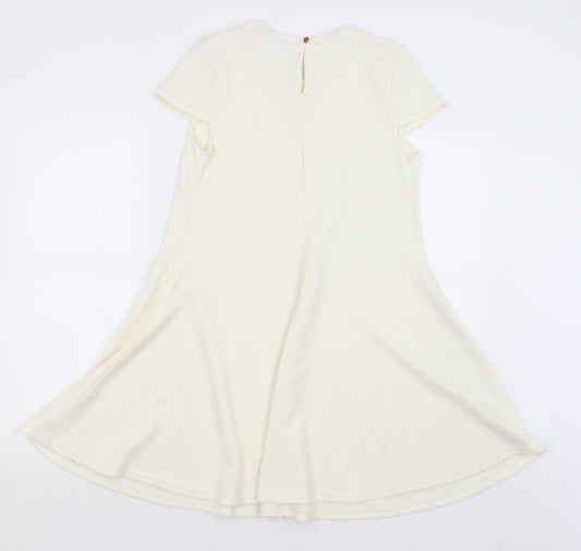 Atmosphere Womens Ivory   A-Line  Size 10