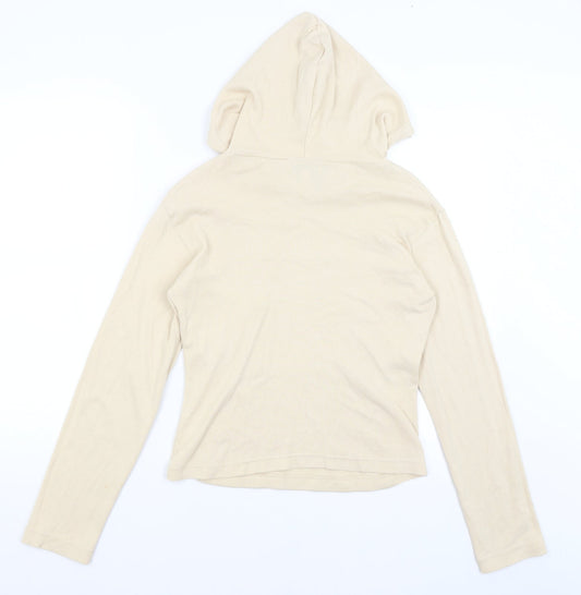 Ozone Womens Beige   Pullover Hoodie Size S