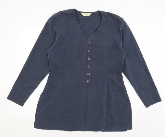 Prima Collection Womens Blue   Overcoat Coat Size 16