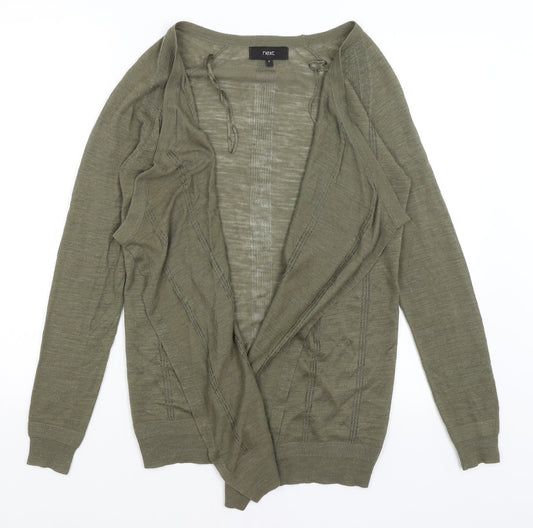 NEXT Womens Green   Shrug Jumper Size 8