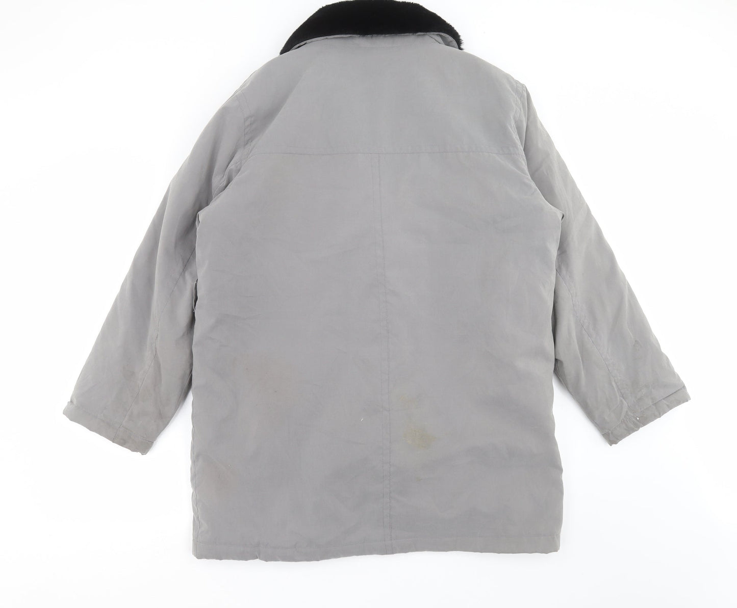Effect Womens Grey   Jacket Coat Size 12