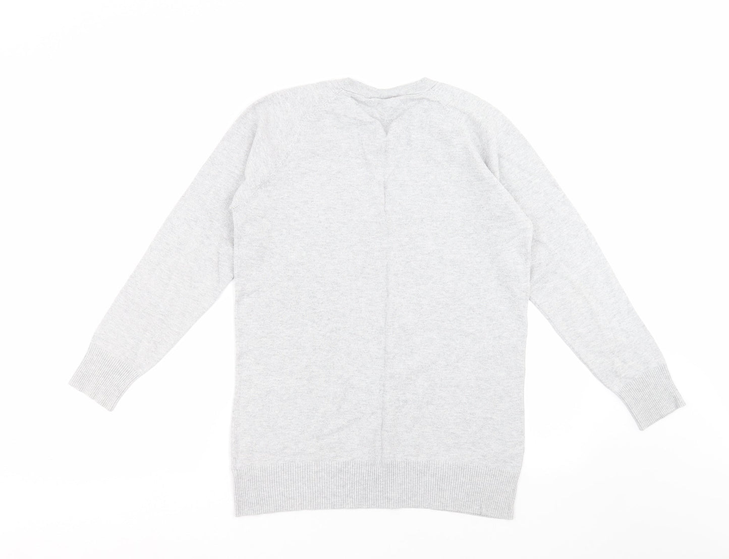 NEXT Womens Grey  Knit Pullover Jumper Size 10