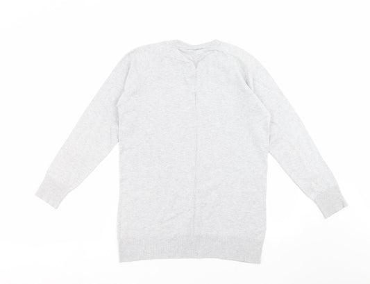 NEXT Womens Grey  Knit Pullover Jumper Size 10