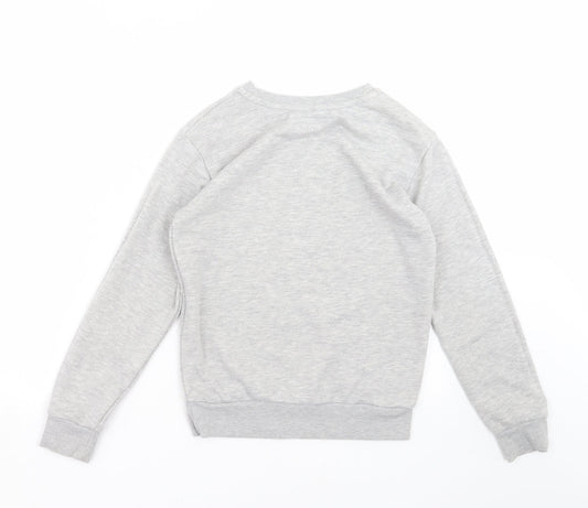 Primark Girls Grey   Pullover Sweatshirt Size 11-12 Years  - To Do List: Nothing