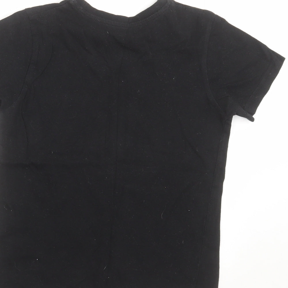 Primark Boys Black   Basic T-Shirt Size 7-8 Years  - Bronx New York