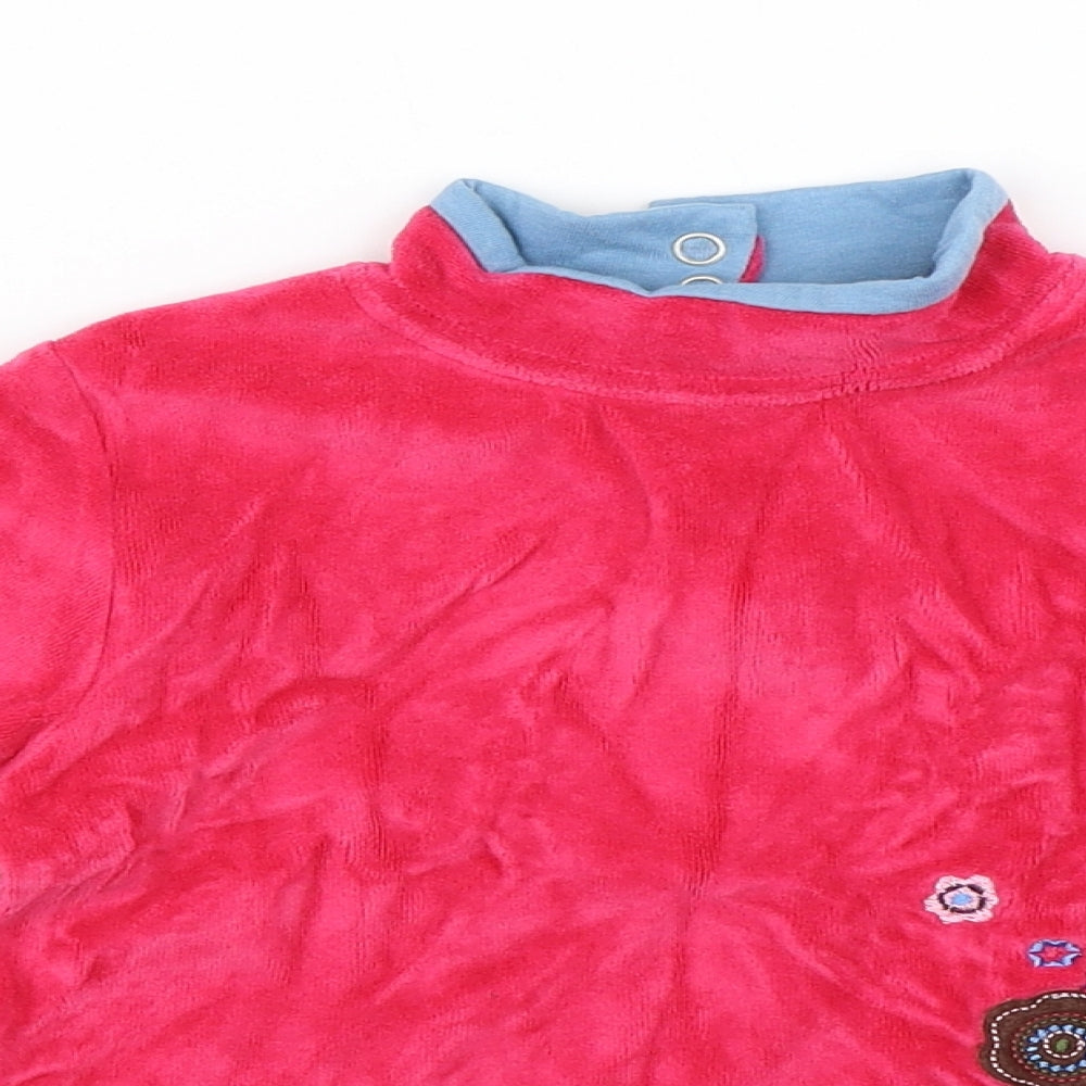 o'kids Girls Pink   Pullover Jumper Size 5 Years