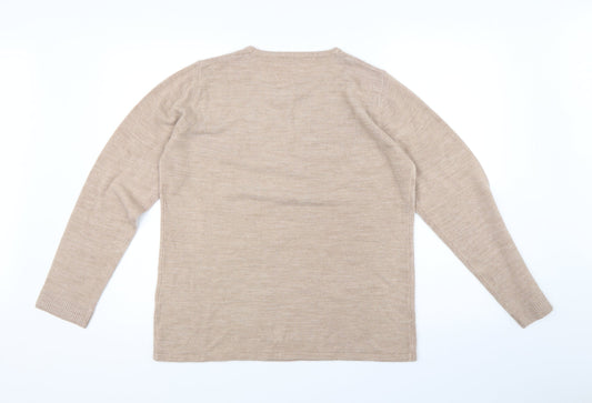 Classic Womens Brown   Pullover Jumper Size 16