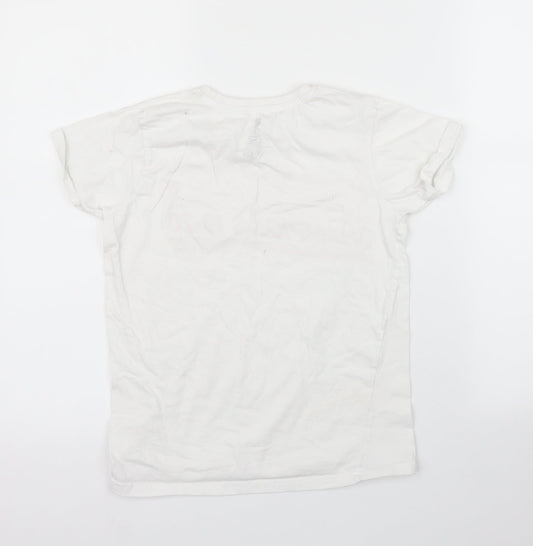 LCF Boys White   Basic T-Shirt Size 9 Years  - LIVERPOOL FC
