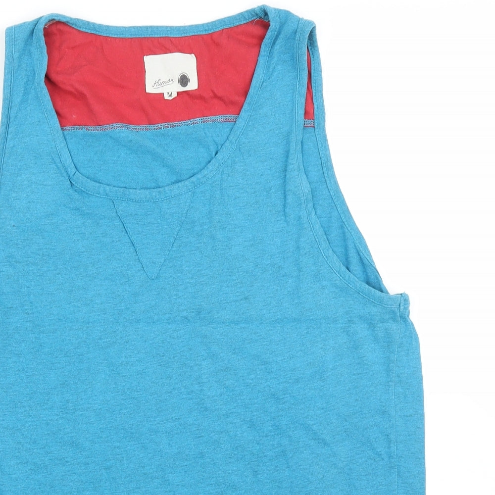 Humar Mens Blue   Basic Tank Size M
