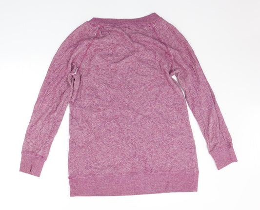 Caslon Womens Purple   Pullover Jumper Size M