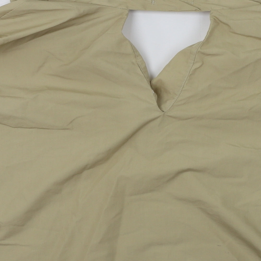 I SAW IT FIRST  Womens Brown   Basic Button-Up Size 12