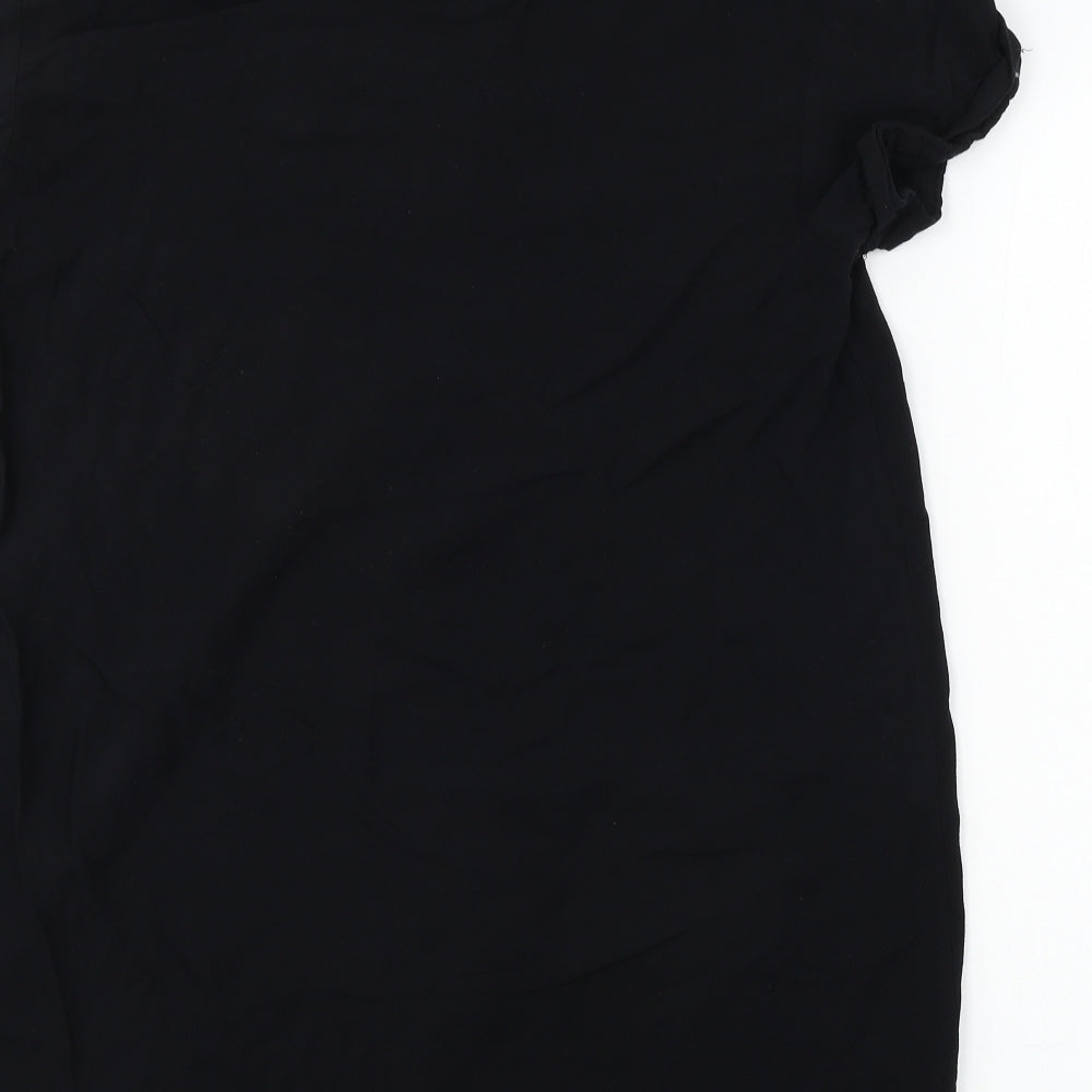 H&M  Womens Black   Basic Blouse Size S