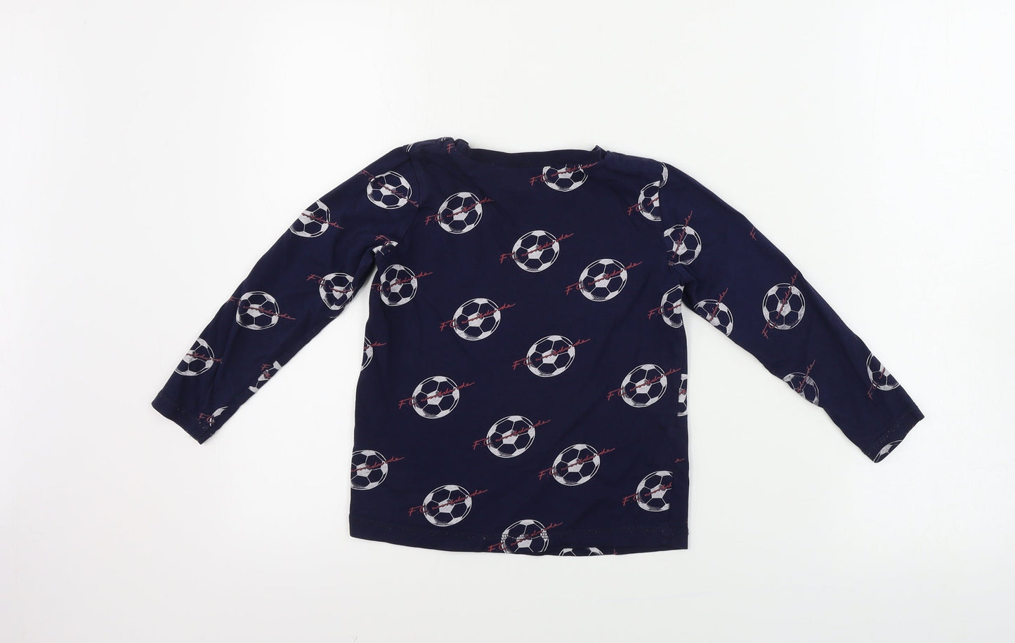 George  Boys Blue   Basic T-Shirt Size 5-6 Years