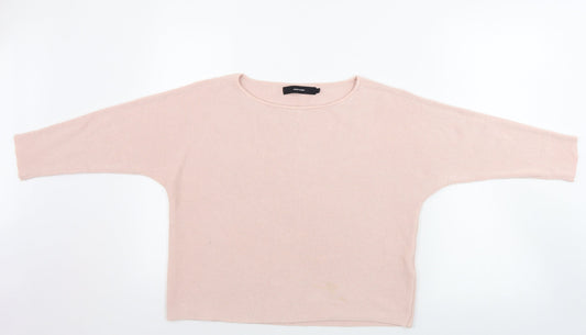 VERO MODA Womens Pink   Pullover Jumper Size M