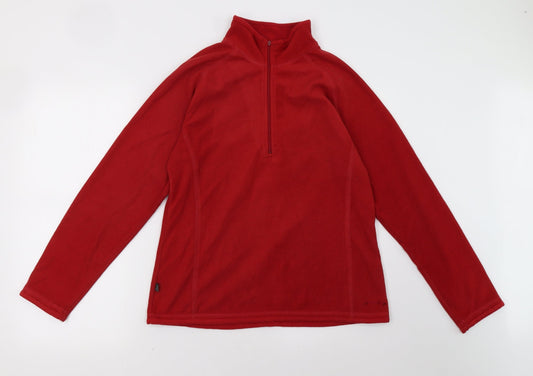 Mountain Life Womens Red   Pullover Sweatshirt Size 12