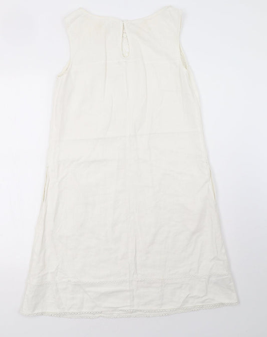 NEXT Womens White   A-Line  Size 8