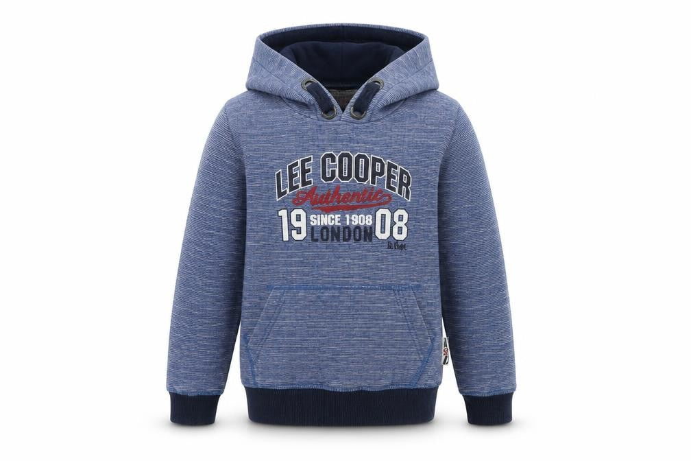 Lee Cooper Boys Blue   Pullover Hoodie Size 7-8 Years