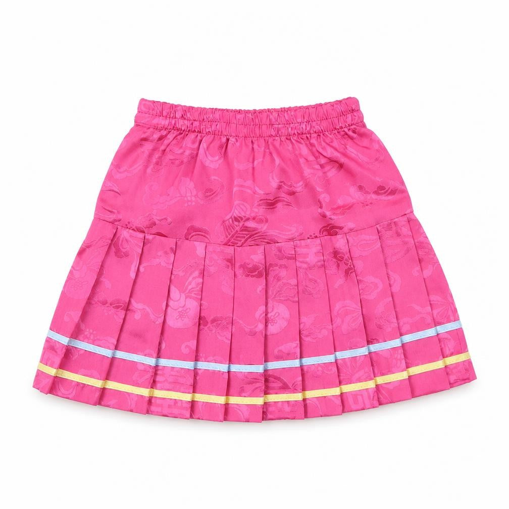 Gole gee Girls Pink Geometric  A-Line Skirt Size 4 Years