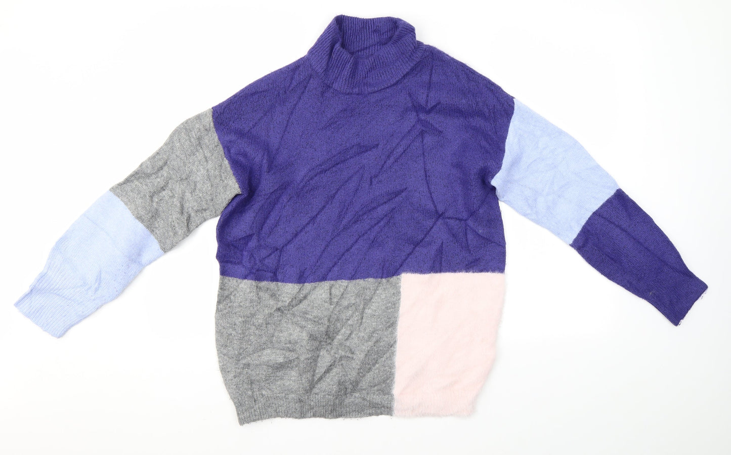 M&S Womens Blue   Pullover Jumper Size S