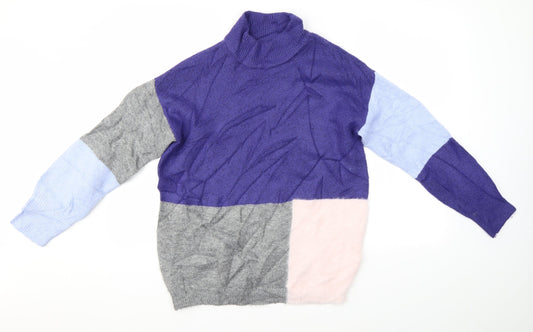 M&S Womens Blue   Pullover Jumper Size S