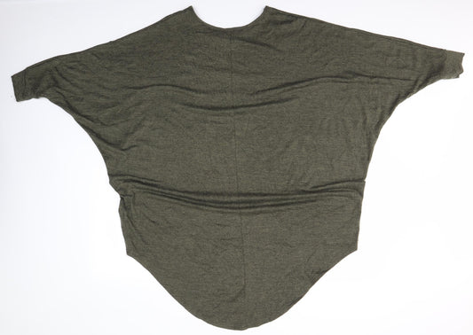 New Look Womens Green   Pullover Jumper Size S