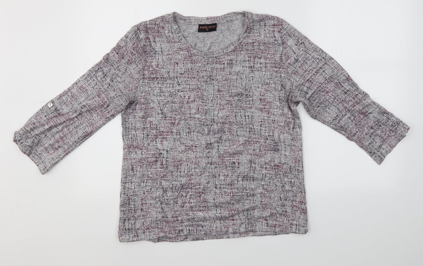 Anna Rose  Womens Purple   Pullover Jumper Size M