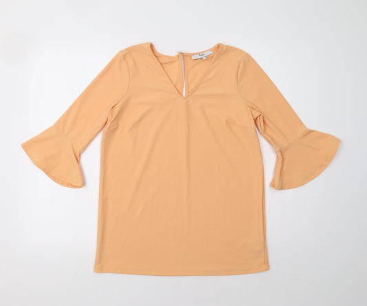 NEXT Womens Orange   Basic Blouse Size 8