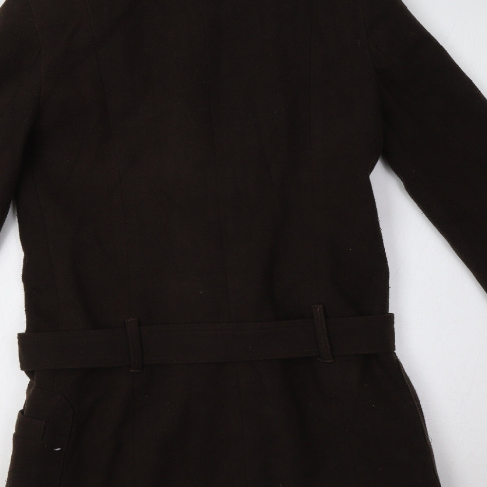 Yazz Womens Brown   Parka Coat Size 8