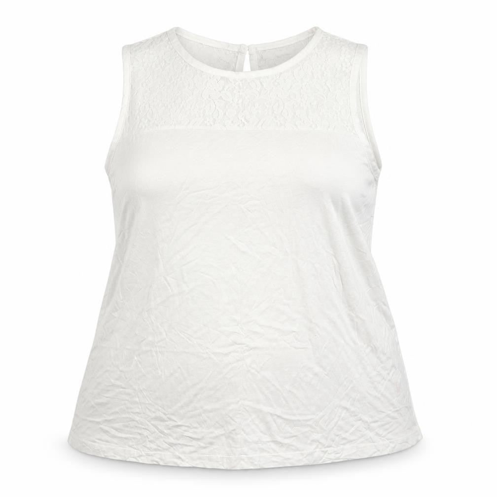 Studio Womens White   Basic Blouse Size 16