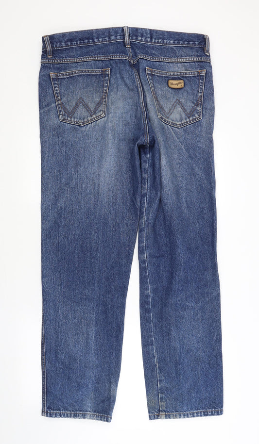 Preworn Womens Blue   Straight Jeans Size 38 in L32 in