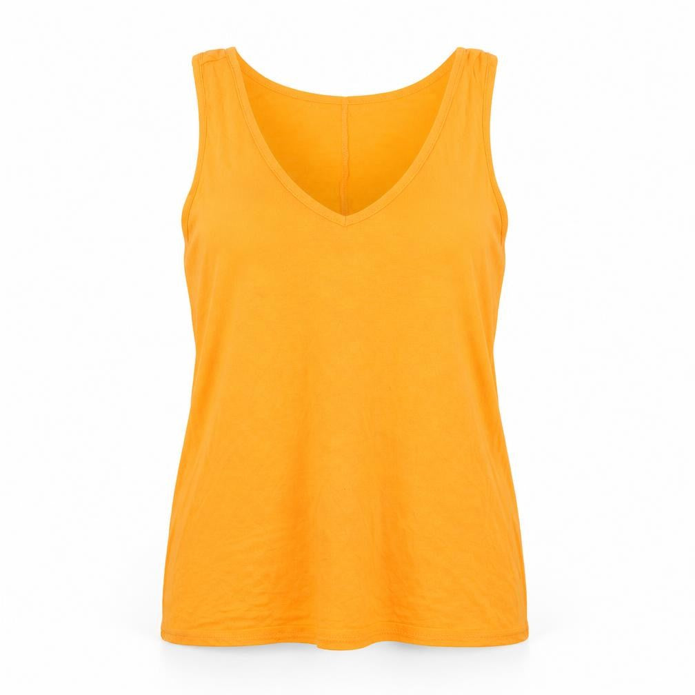 PEP&CO. Womens Orange   Basic Tank Size 10