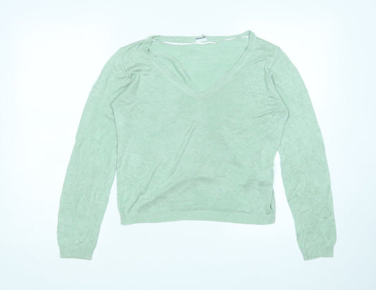 Vera Moda Womens Green   Pullover Jumper Size L