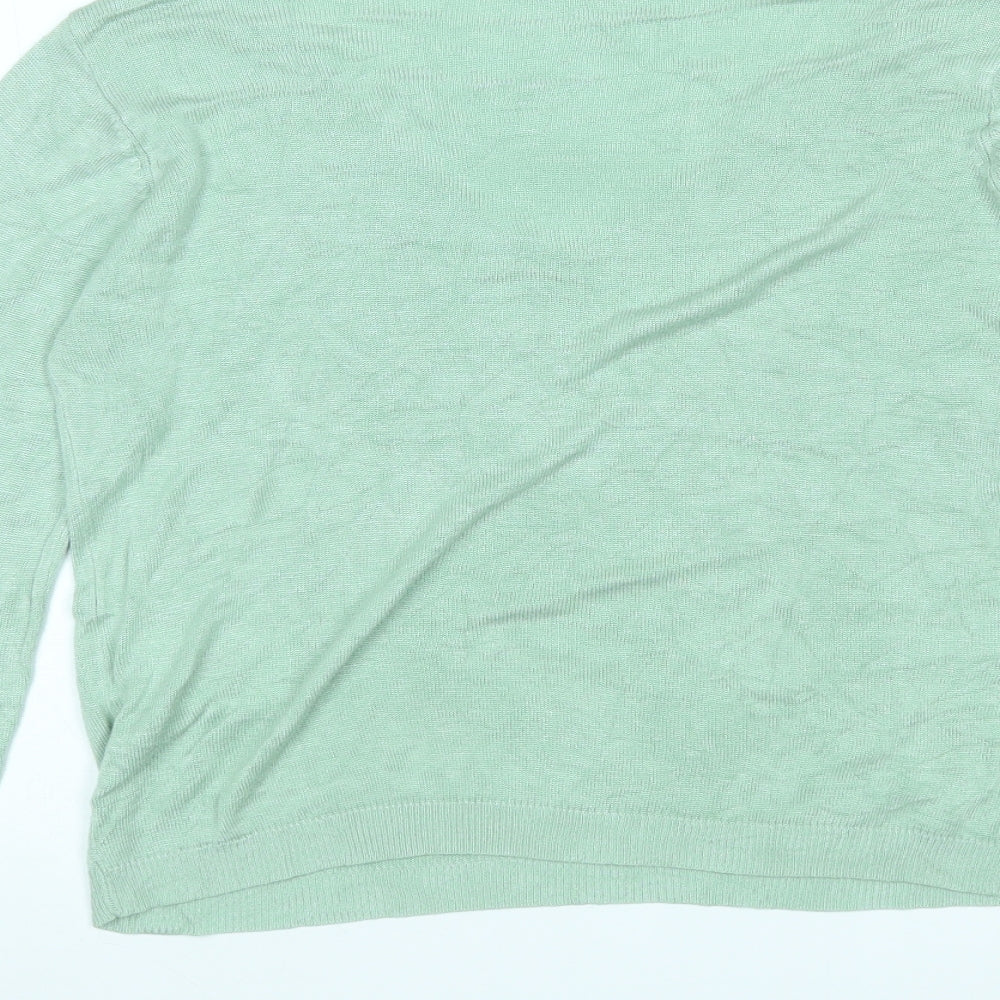 Vera Moda Womens Green   Pullover Jumper Size L