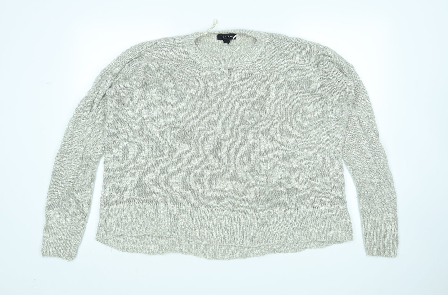 New Look Womens Grey   Pullover Jumper Size L