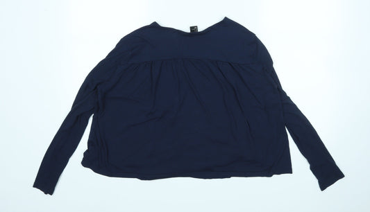 H&M Womens Blue   Cardigan Jumper Size S