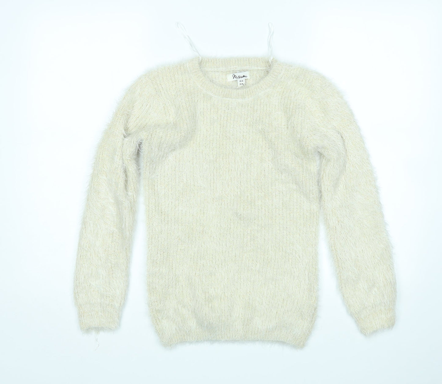 Misumi Womens Beige   Pullover Jumper Size M