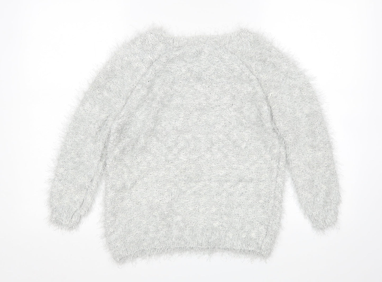 Debenhams Womens Silver   Pullover Jumper Size 14