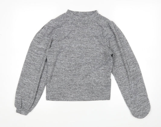 New Look Womens Grey   Pullover Jumper Size S