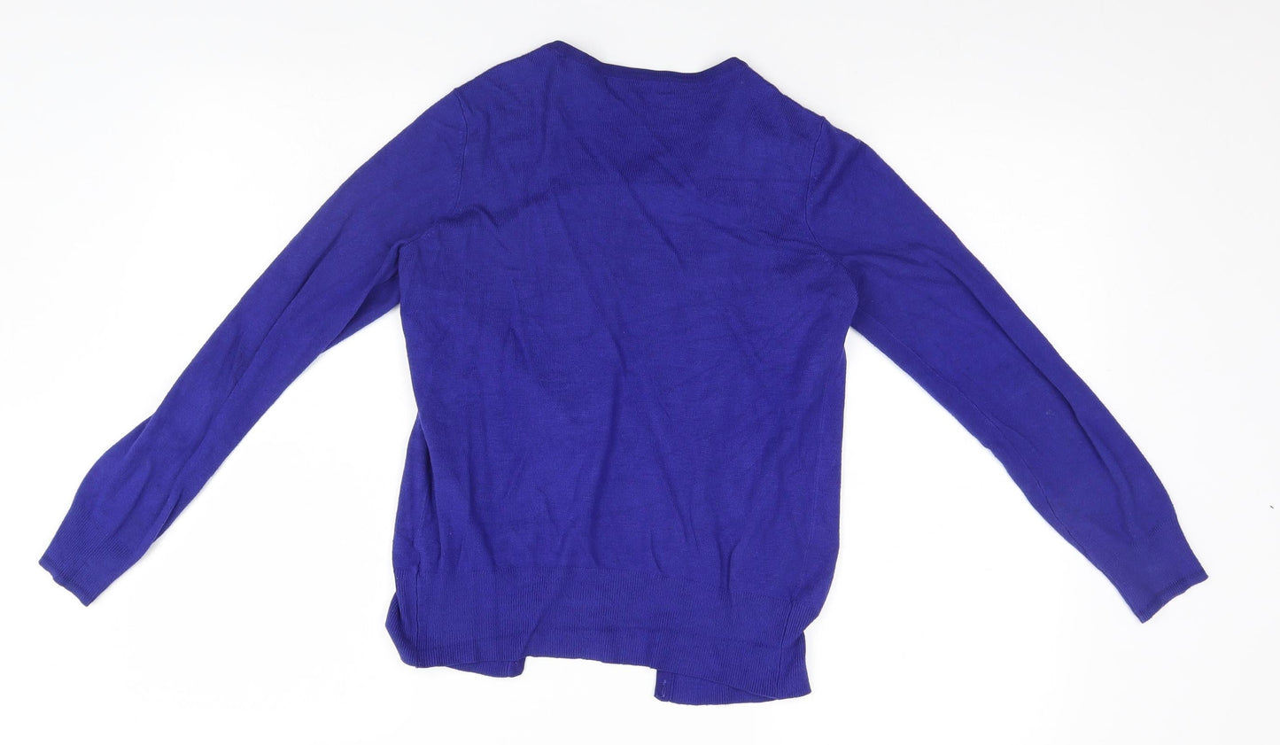 Marks and Spencer Womens Blue   Cardigan Jumper