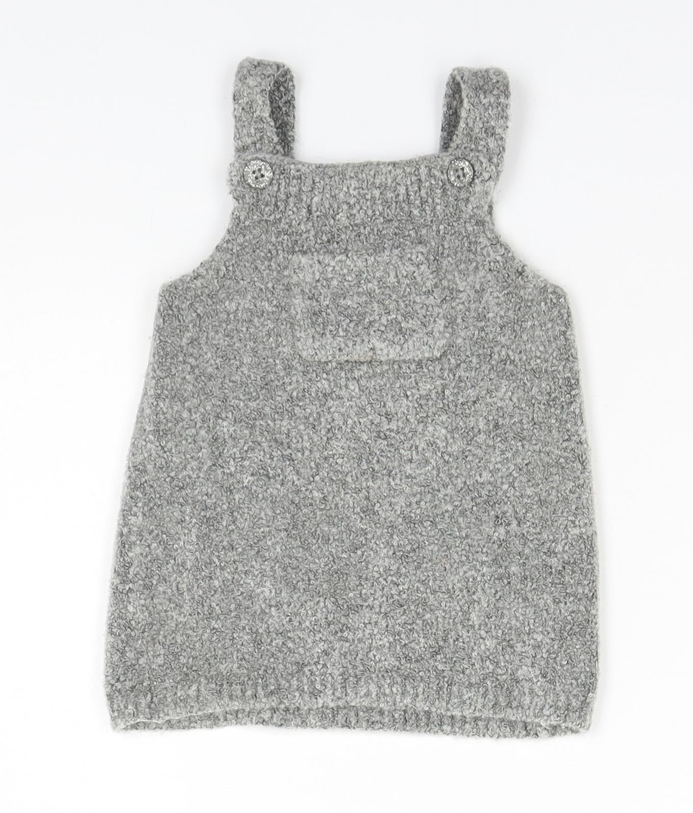 F&F Baby Grey   Coverall One-Piece Size 6-9 Months
