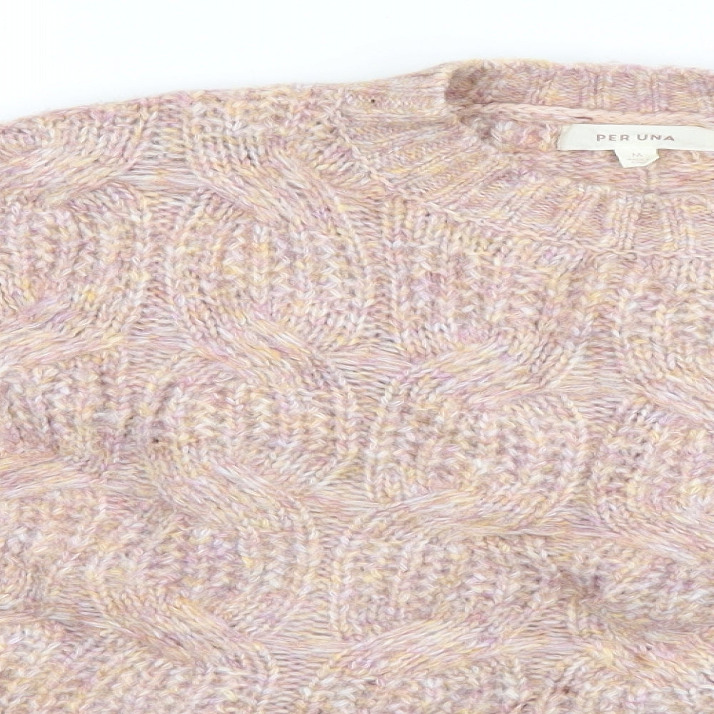 Per Una Womens Beige   Pullover Jumper Size M