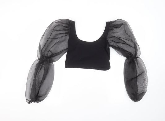 Preworn Womens Black   Basic T-Shirt Size M