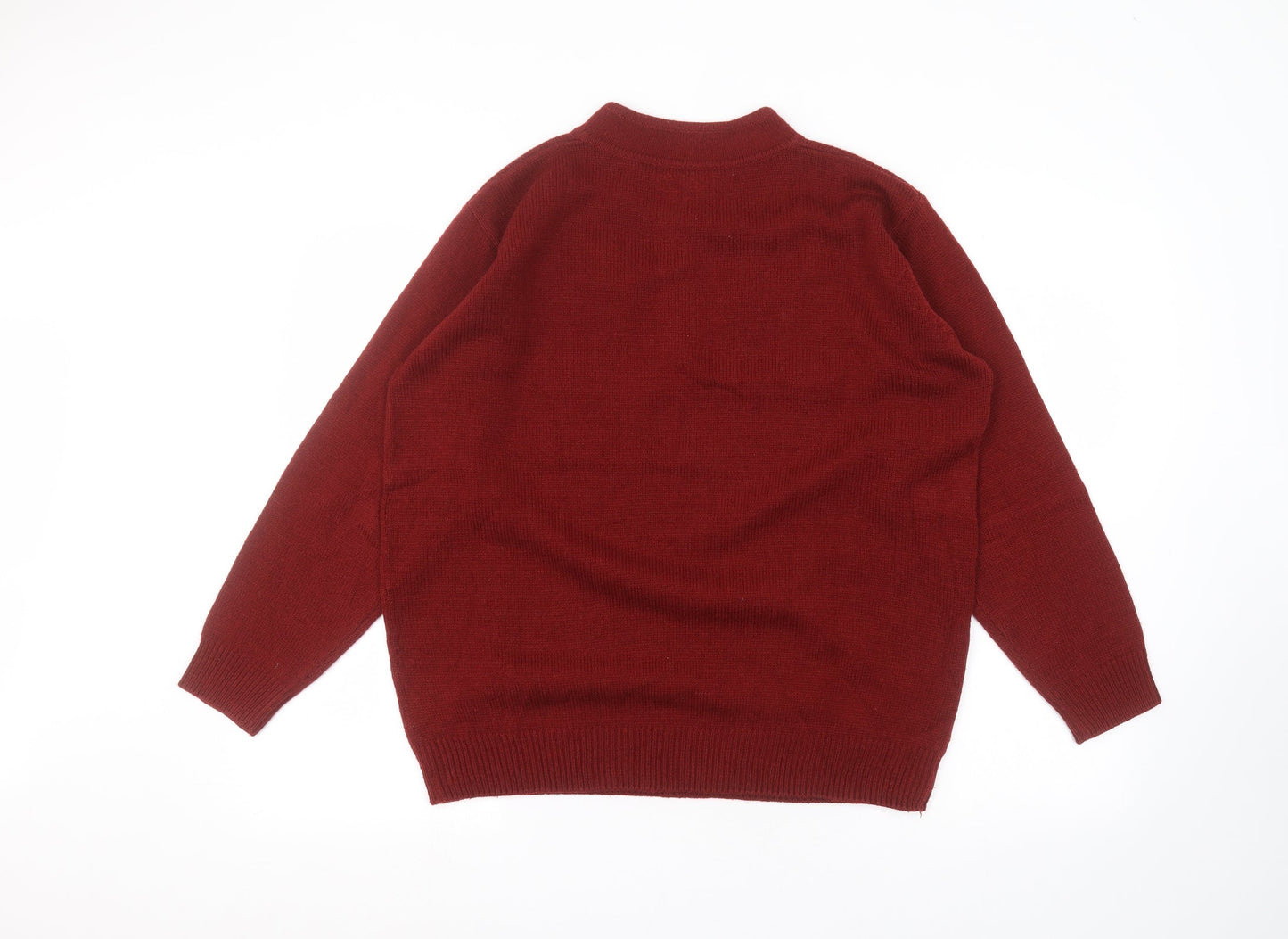 Preworn Womens Red   Pullover Jumper Size 18