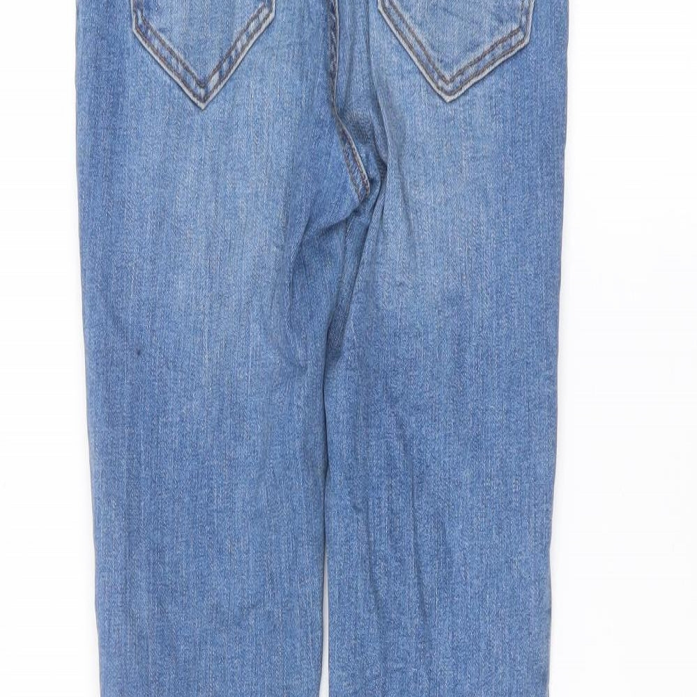 Denim & Co. Womens Blue   Skinny Jeans Size 6 L27 in
