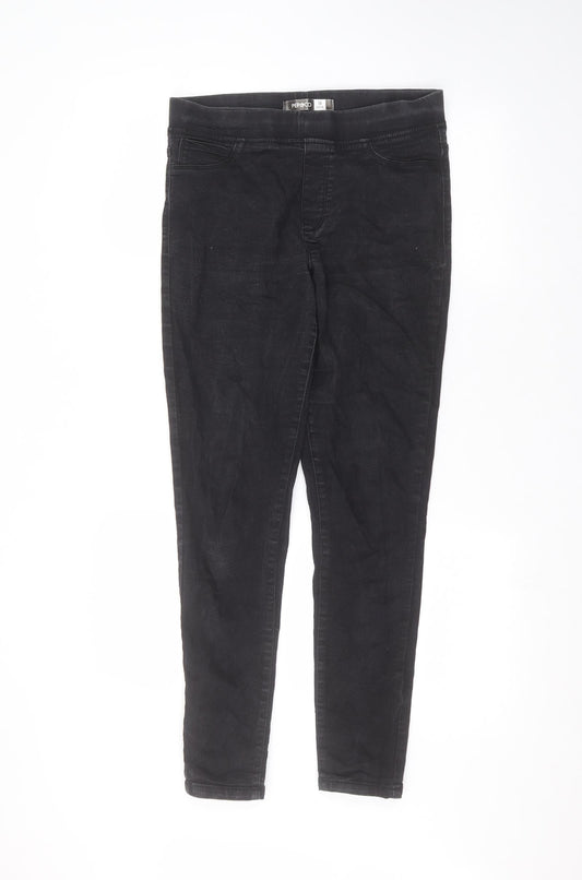PEP&CO Womens Black   Skinny Jeans Size 10 L27 in