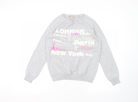 Gets Womens Grey   Pullover Jumper Size M