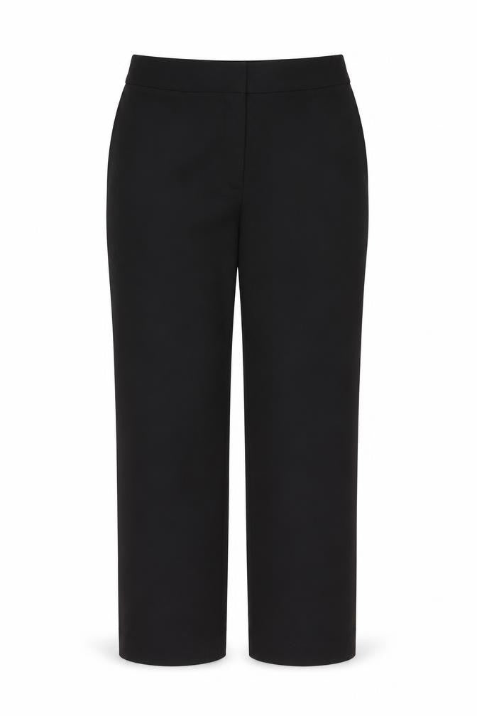 Papaya Womens Black   Trousers  Size 10 L27 in