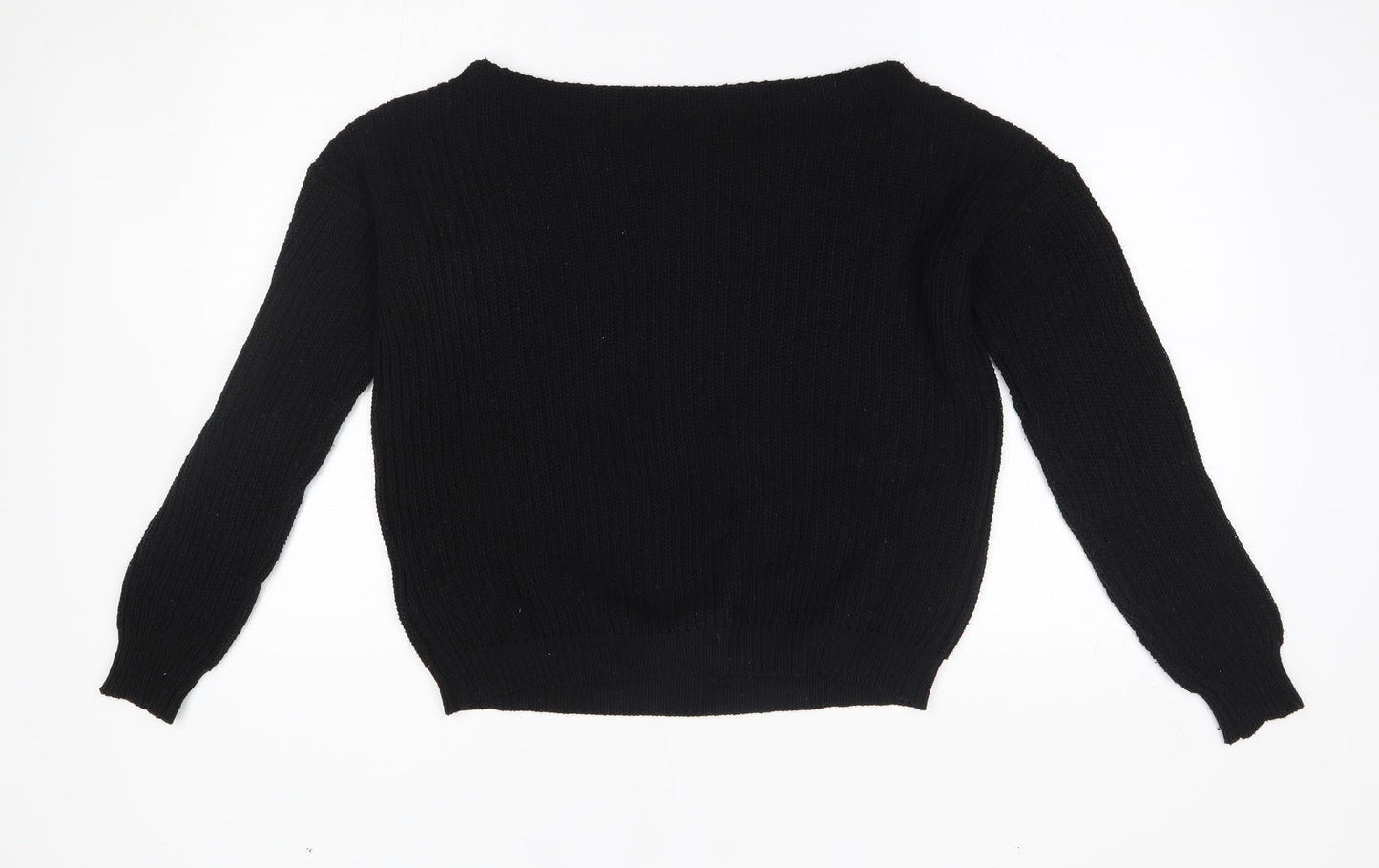 Missguided Womens Black   Pullover Jumper Size 6